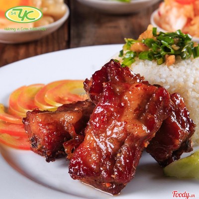 Cơm sườn non nướng