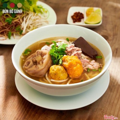 Bún Bò Huế Giò - Tái - Chả (Tôm + Cua)
