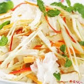 Gỏi mực nấm tuyết