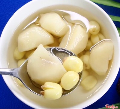 Chè củ năng hạt sen