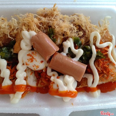 Bánh mì nướng muối ớt Xúc Xích