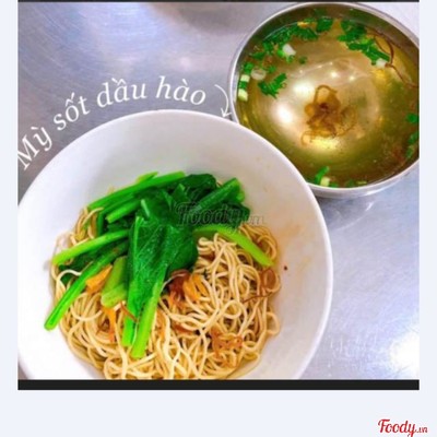 Mì khô sốt dầu hào