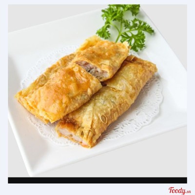 Đậu hủ ky cuộn tôm chiên