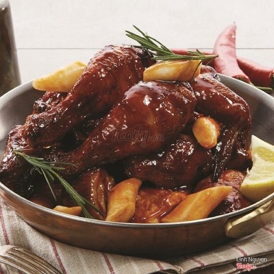 Gà nướng sốt BBQ