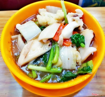 Cơm xào mực