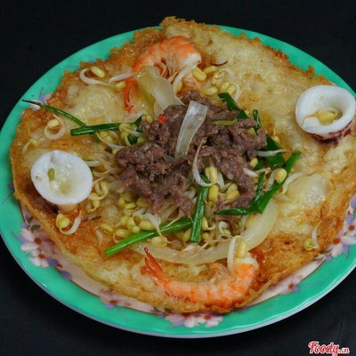 Bánh Xèo Đặc Biệt 3 Nhân (Tôm, Mực, Bò)
