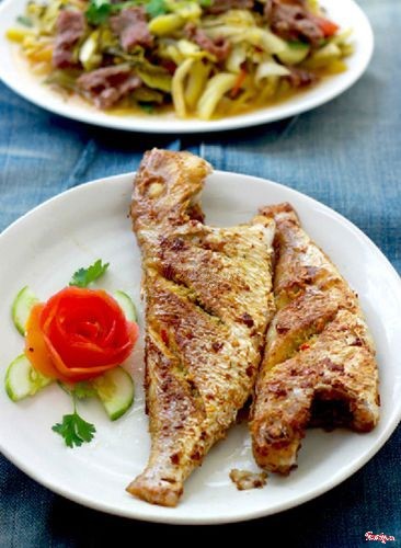 Cơm Cá hường chiên