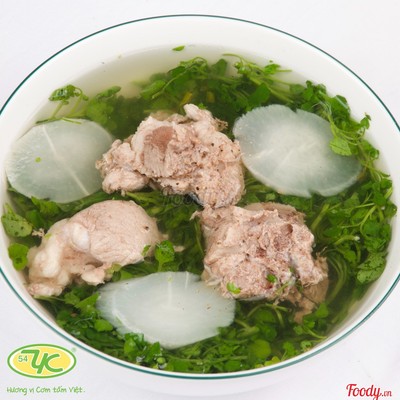 Canh xà lách xoong