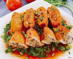 Cơm Đậu hũ dồn thịt