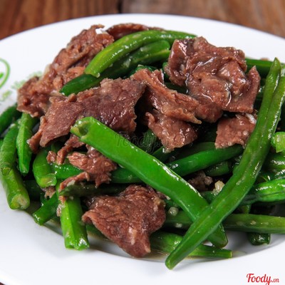 Đậu que xào Bò (Món ăn thêm, không cơm)