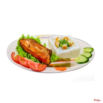 Cơm tấm thịt ba rọi nướng