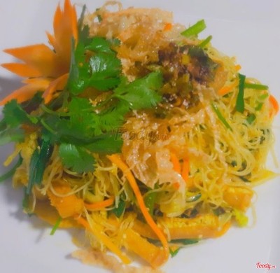 Bún gạo xào Singapore