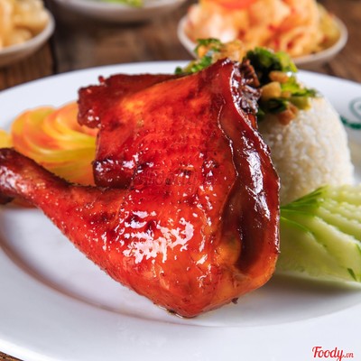 Cơm Gà đùi nướng
