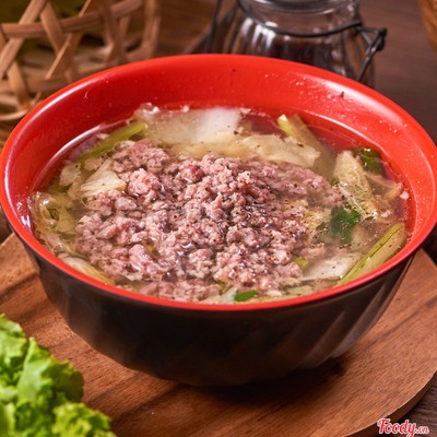 Canh Cải Bò Bằm