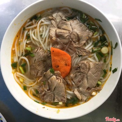Bún bò + chả cua