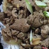Bún thịt heo xào sả