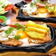 Bò bít tết khoai