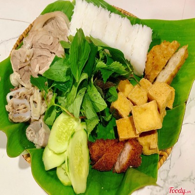 Bún đậu thập cẩm (phần)