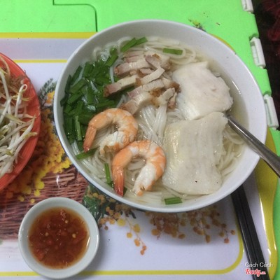 Bún nước lèo đầy đủ