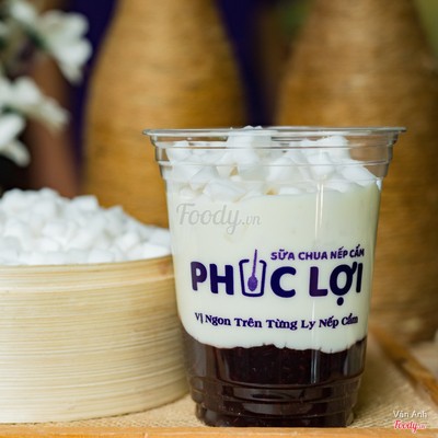 Sữa chua nếp cẩm vị dừa