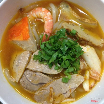 Bánh canh cua + tôm + thịt nạc