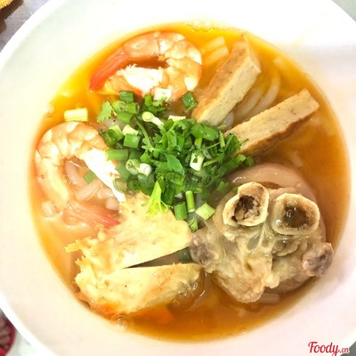 Bánh canh tôm + giò + chả