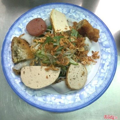 Bánh cuốn trứng gà ta có chả bò Đà Nẵng