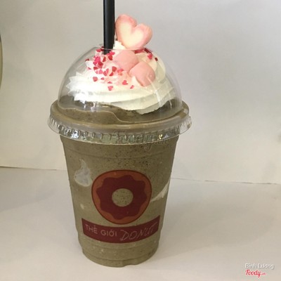 Nước Matcha bánh cookie