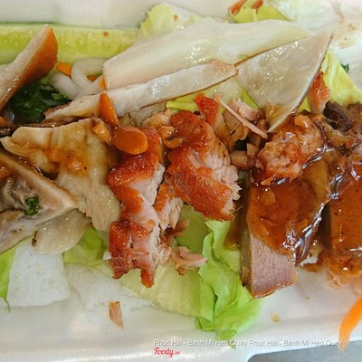 Bánh hỏi phá lấu xá xíu