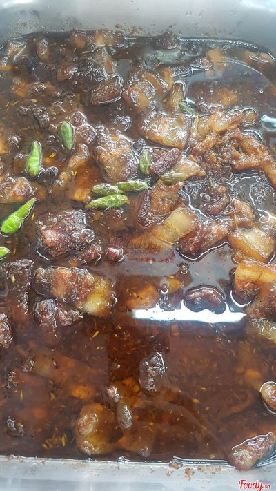 Thịt xào mắm ruốc