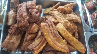 Ba rọi muối chiên