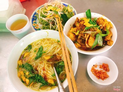 Bún đầu cá đại