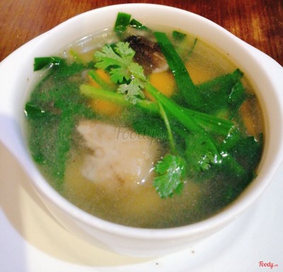Canh đậu hủ lá hẹ ( size lớn )