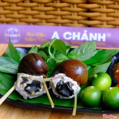 02 Ốc Bươu Nhồi Thịt