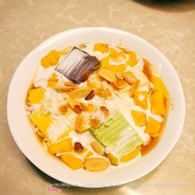 Tàu hủ khúc bạch + hạnh nhân