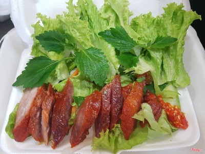 Bánh hỏi xá xíu lớn