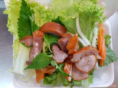 Bánh hỏi phá lấu lớn