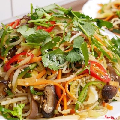 Miến Xào Gà