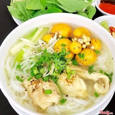 Bún Lòng Trứng Non