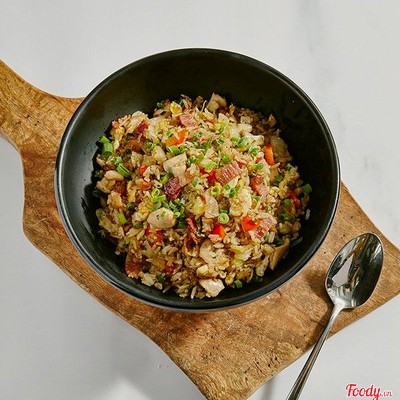 Pepper Chicken Fried Rice - Cơm gà tiêu đen