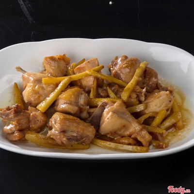 Gà kho gừng