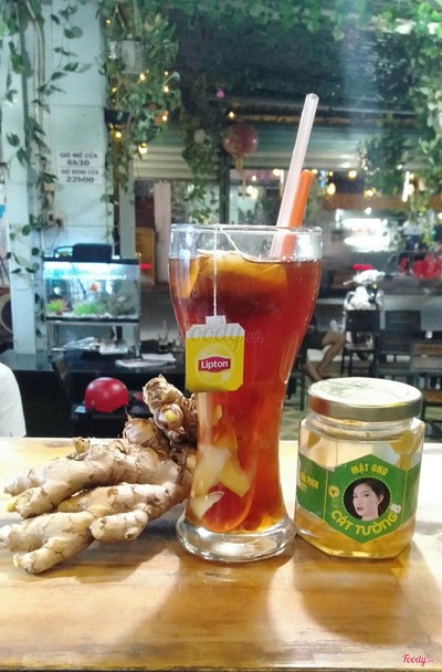 Lipton gừng mật ong