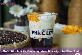Sữa Chua Nếp Cẩm Mít + Dừa