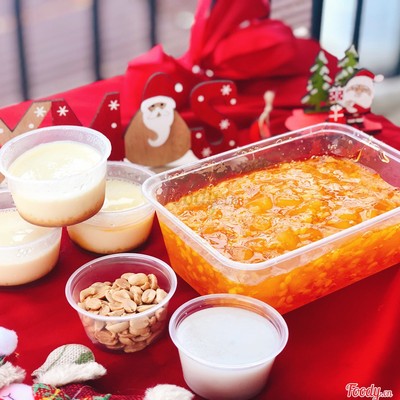 Combo 1 Chè Bưởi Hộp (500gr)  +  3 bánh flan