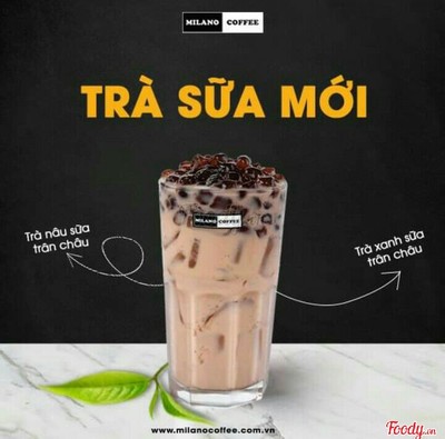 Trà Xanh Matcha Sữa - Trân Châu  Caramen - Size M