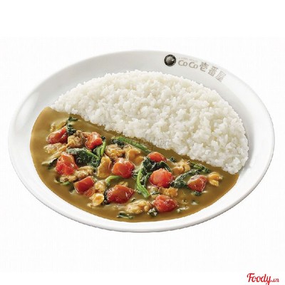 Cà-ri Nghêu Cà Chua Bó Xôi