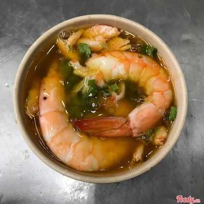 Cua tôm thêm