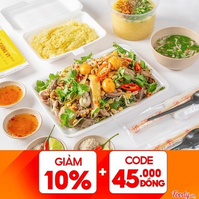 Gỏi Gà Góc Tư & Bộ Lòng Trứng Non (2 Người)