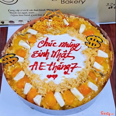 Bông lan Chà Bông Trứng Muối