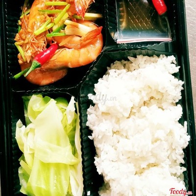 Cơm tôm rim mặn